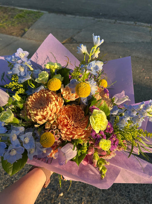Wrapped Bouquet — Local Blooms By Jo